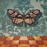 Papillon | 12" x 12" | Oil on Canvas