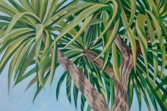 Palm Trees | Oil on Board | 32" x 22.5"